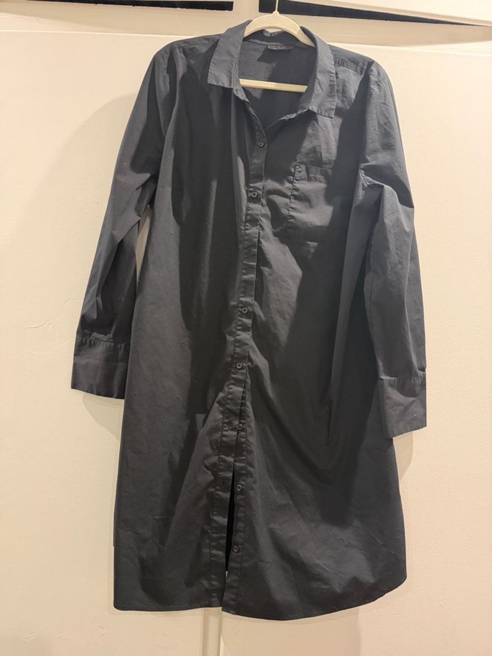 Halogen Black Button-Up Shirt